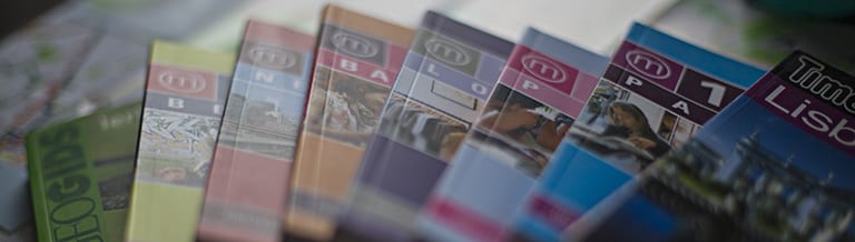 Overzicht diverse goede reisgidsen