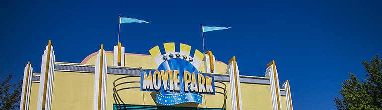 Ingang Moviepark Germany