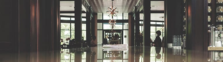 All inclusive hotel lobby