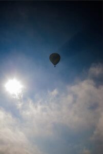 Ballonvaart in Barcelona