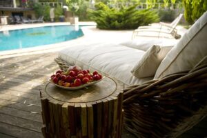 Luxe vakantie bij het zwembad