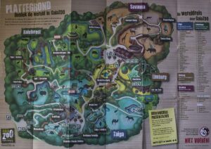 Plattegrond GaiaZOO Kerkrade