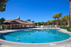 Zwembad camping Cavallino, Venetië, Italië