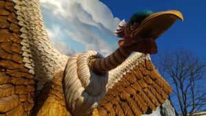 Vogel Rok in de Winter Efteling