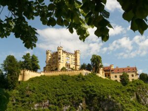 Paleis Hohenschwangau langs de Romantische Strasse