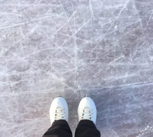 Schaatsen op natuurijs