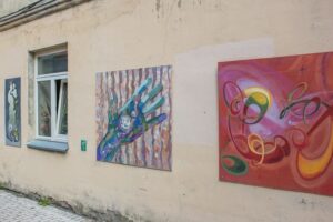 Kunstwerken in Užupis