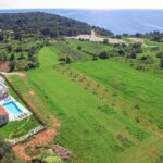 Luxe vakantiewoning Istrië uitzicht