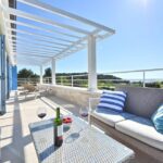 Luxe vakantiewoning Istrië balkon