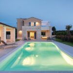 Luxe vakantiewoning Istrië zwembad