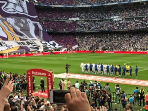 Wedstrijd van Real Madrid