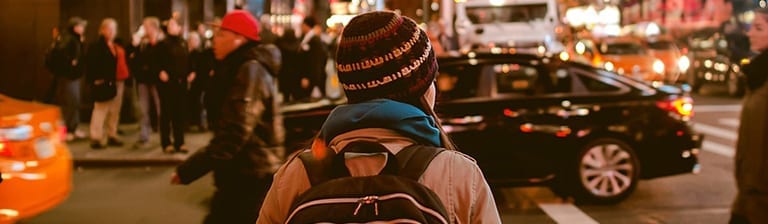 Wandelen in Manhattan