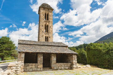Toren van de Sant Miquel d'engolasters kerk