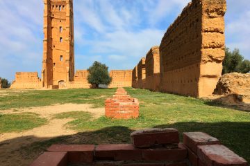 De ruïnes van Mansourah