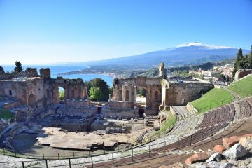 Antiek theater van Taormina